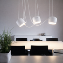 Підвісний світильник білий D-24 cm E27 White Arm 260277-100007392