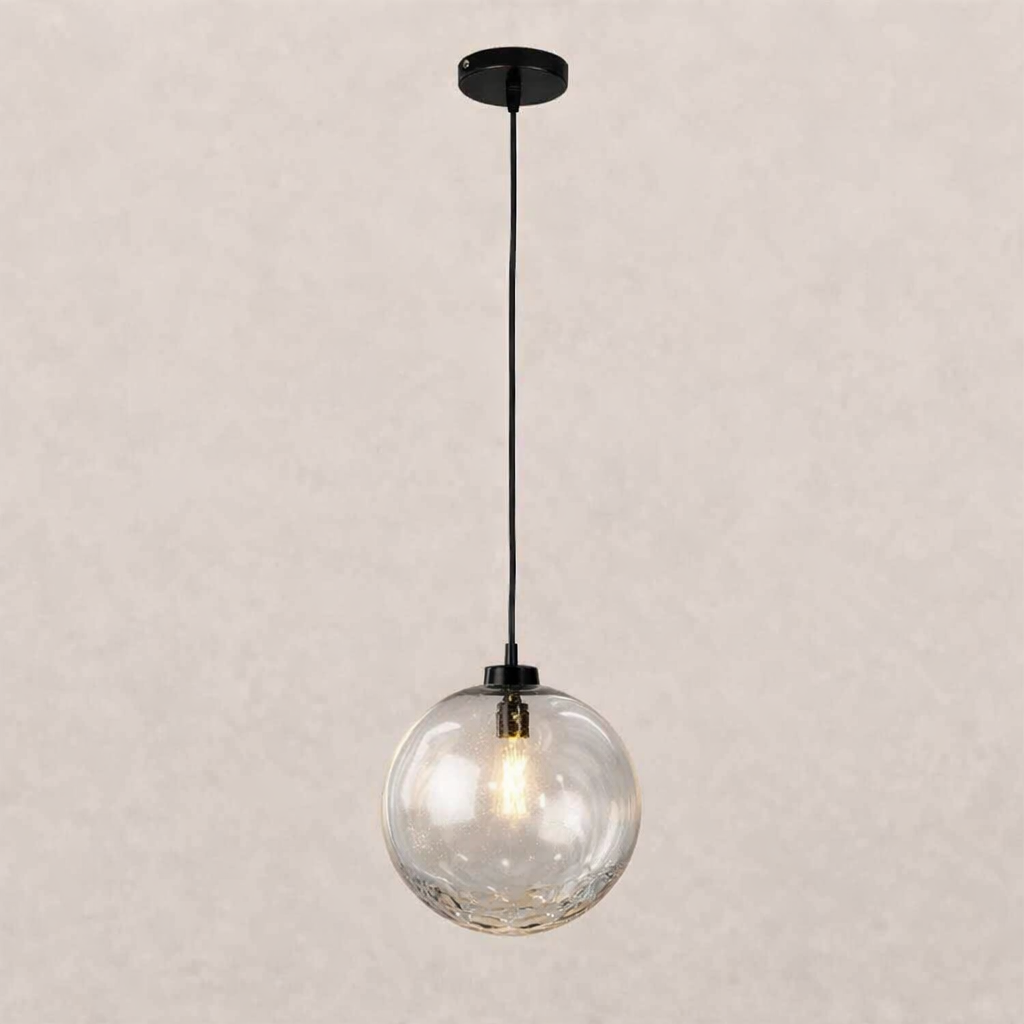 Підвісний світильник D-15 cm G9 Clear+Black Bubble 260131-100007084
