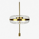 Підвісний світильник D-35 cm Led 8W 4500K Gold+Clear Bead 260118-100007136