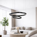 Люстра чорна L-55cm Led 54W 3000K-6000K Black Celestial 260118-100007241