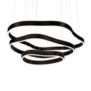 Люстра чорна L-80 cm Led 76W 3000K-6000K Black Celestial 260118-100007247