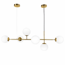 Люстра золота L-120 cm E27*6 Gold+White Modo 230418-100001514
