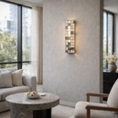 Настінний світильник H-40 cm Led 11W 3000K-6000K Black+Chrome Crystal 260135-100007324