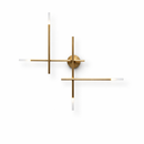 Настінні світильники золоті L-66 cm / L-83 cm / L-98 cm G4 Led Gold Geometry 260358-100007704