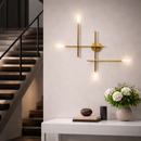 Настінні світильники золоті L-66 cm / L-83 cm / L-98 cm G4 Led Gold Geometry 260358-100007704