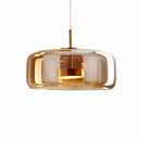 Підвісний світильник бурштиновий D-33 cm Led 9W Amber+Gold Jube 260322-100007708