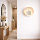 Настінний світильник білий D-21 cm Led 7W 3000K Beige Circle 260309-100007706