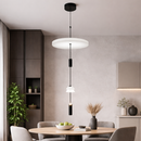 Підвісний світильник D-50 cm Led 18W 4000K Black+White Flamingo 260318-100007711