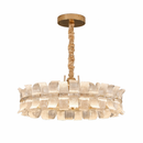 Підвісні люстри золоті D-50 cm / D-60 cm Led 3000K-6000K Gold Curly Glow 260319-100007743