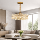 Підвісні люстри золоті D-50 cm / D-60 cm Led 3000K-6000K Gold Curly Glow 260319-100007743