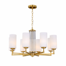Підвісна люстра золота D-75 cm Е27*8 Gold Candle 260320-100007597