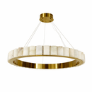 Підвісні люстри золоті D-60 cm / D-80 cm Led 4000K Gold Marble 260318-100007609