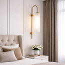 Настінний світильник H-77 cm E27 Gold+White Tube 260322-100007613