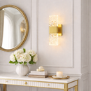 Настінний світильник золотий Led Gold Wavy Glass 260322-100007614