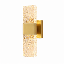 Настінний світильник золотий Led Gold Wavy Glass 260322-100007614