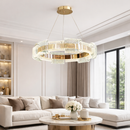 Підвісна люстра золота D-60 cm Led 46W 4000K Gold Circle 260335-100007617
