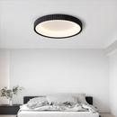 Стельова люстра чорна D-49 cm Led 72W 3000K-6500K Black Gofre 260248-100007397