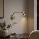 Настінний світильник золотий з вимикачем L-24 cm Led 3W 3000K Gold Fiona 260528-100007984