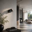 Настінний світильник чорний з вимикачем D-7.7 cm Led 3W 3000K Black Circle 260528-100007989