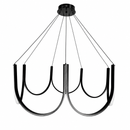 Підвісні люстри чорні D-65 / 70 / 85 / 90 cm Led 3000K-6000K Black Spider 260518-100008020