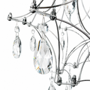 Підвісні люстри срібні D-65 cm / D-80 cm Led 3000K-6000K Chrome Rain 260518-100008021