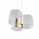 Підвісний світильник золотий D-35 cm Led 3000K-6000K 32W Gold Aurora 260518-100007910