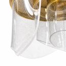 Люстра золота D-48 cm Led 3000K-6000K 52W Gold Aurora 260518-100007901