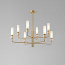 Люстра золота на 8 плафонів D-98 cm E14*8 Gold Spider 260320-100007589