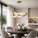 Підвісні люстри D-60 cm / D-80 cm E14 Gold Snake 260318-100007746