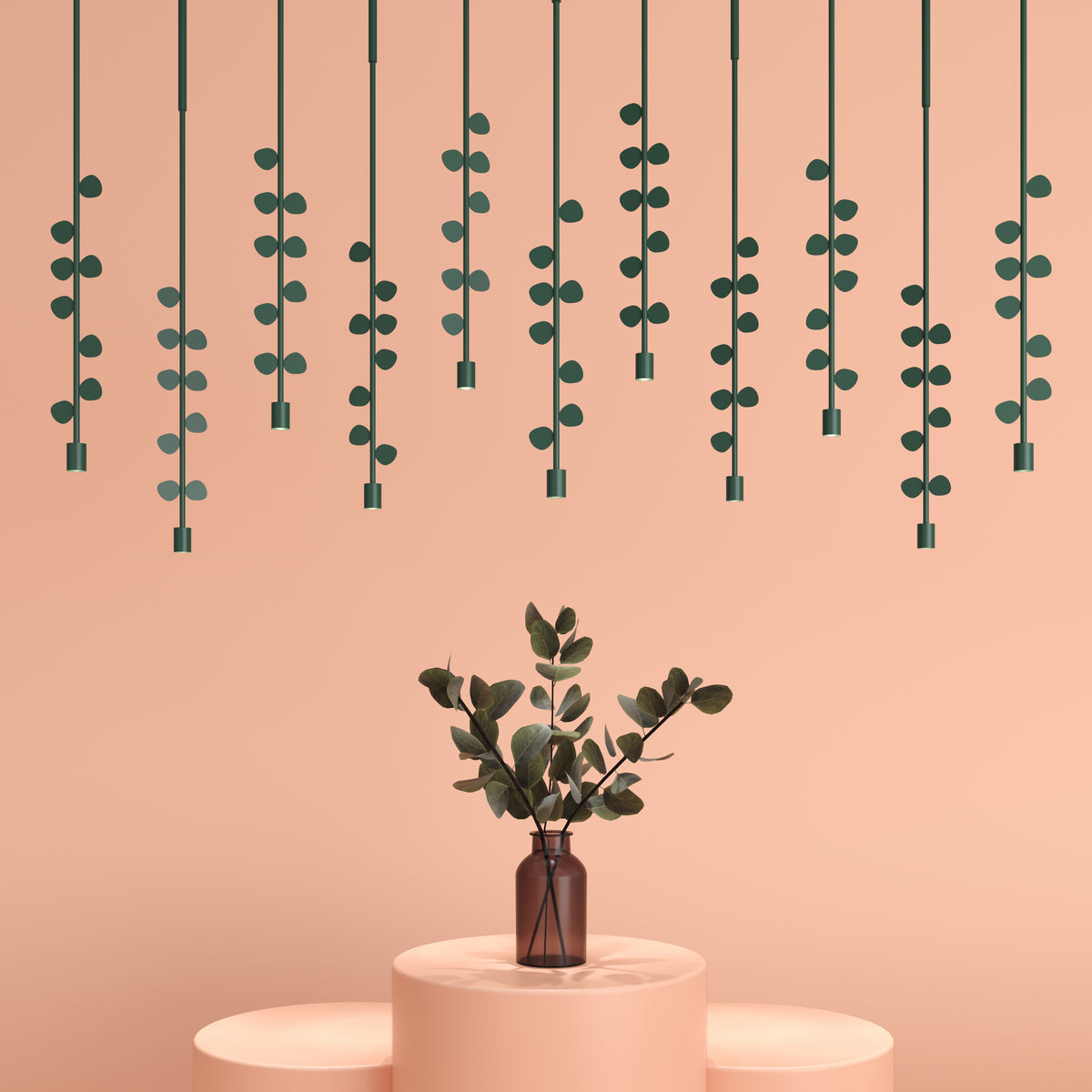 Підвісний світильник з листочками Led 4000K G4 Eucalypt 250672-100005346