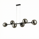 Люстра видовжена L-115 cm Е27*6 Black Bubbles 260131-100007114