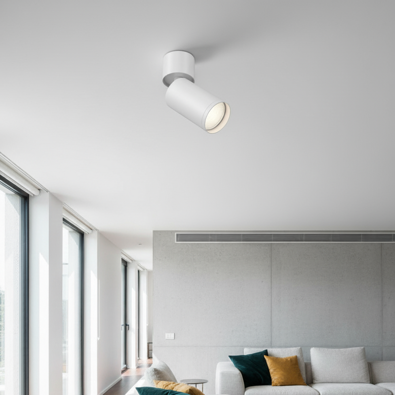 Точковий світильник спот білий H-12.8 cm D-5.2 cm GU10 White 251140-100006630