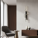 Настінні світильники чорні хвилясті L-60 cm / L-80 cm Led 3000-6000K Black Wave 251131-100006594