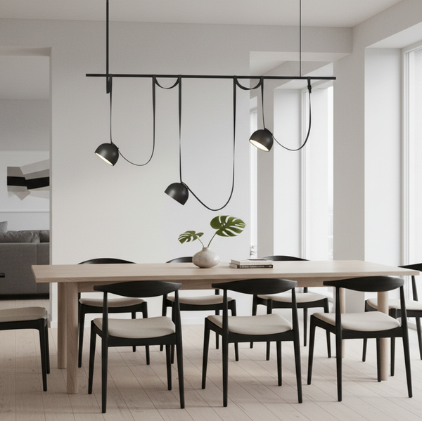 Підвісний світильник D-20 cm Led*3 36W 4000K Black Vibi 251121-100006670