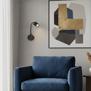 Настінний світильник чорний GU10 Black Minimal 251141-100006577