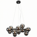 Люстра чорна з графітовими плафонами D-60 cm G9x15 Black Bubbles 260131-100007104