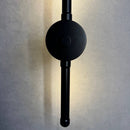 Настінні світильники чорні L-60 cm / L-100 cm Led Black Pipe Line 260688-100008174
