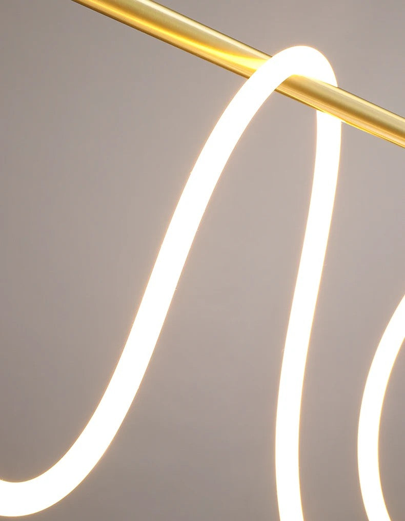 Люстра Sniki Rope Gold L-120/ L-150/ L-180 LED+G9 4000K 230818-100002465