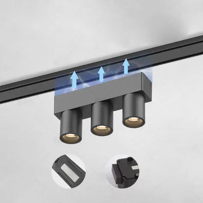 Магнітна система освітлення у вітальні