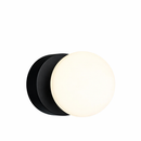 Настінний світильник чорний D-8 cm G9 IP44 Black Bollo Bath 260210-100007499