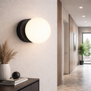 Настінний світильник чорний D-8 cm G9 IP44 Black Bollo Bath 260210-100007499