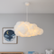 Люстра біла підвісна з полі-текстилю Хмаринка Cloud L-30/40/50/60/70/80/90 cm White E27 Fluff Cloud 250831-100005755