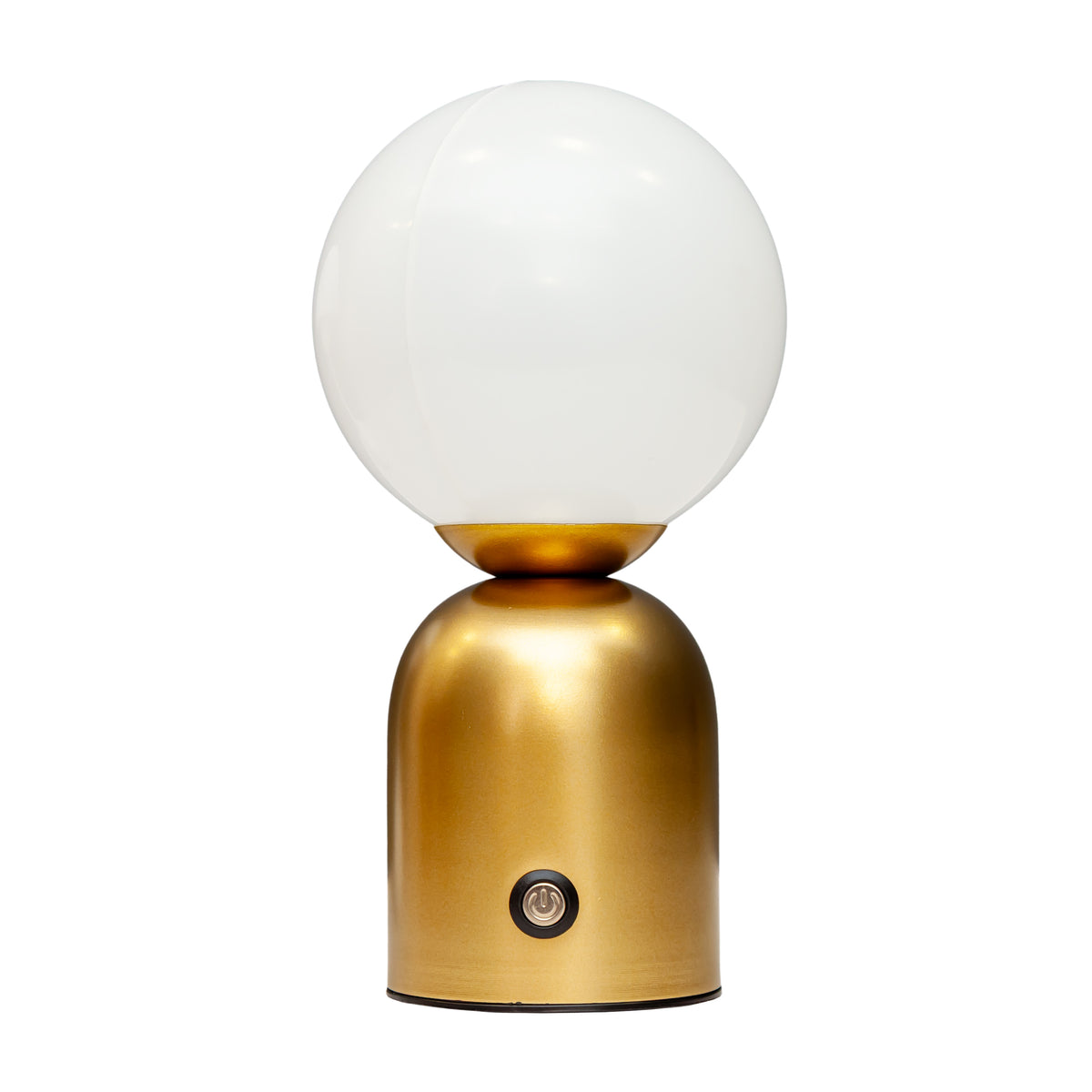 Акумуляторна настільна лампа золота сенсорна H-22 cm Led 3000K-6000K Gold Bollo 261031-100009089