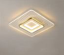 Стельова люстра Concentric Geometry Quadrate Gold Led 75W 3000K 4000K 6000K 240589-100003303