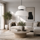 Підвісний світильник білий D-50 cm E27 White Natural 260618-100008053