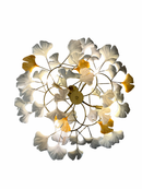 Люстра з пелюстками D-60 cm Led 40W 4000K Gold+White Flower 260680-100008121