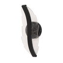 Настінний світильник чорний H-29 cm Led 8W Black Jellyfish Leaf 250831-100005845