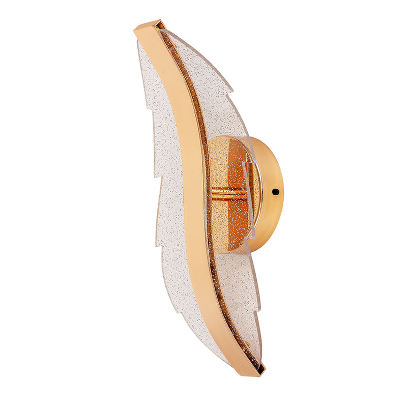 Настінний світильник золотий H-29 cm Led 8W Gold Jellyfish Leaf 250831-100005848