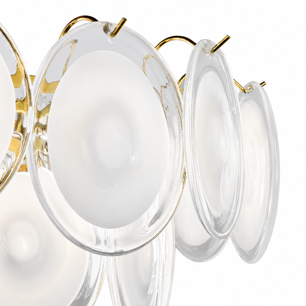 Підвісні люстри золоті D-50 cm / D-60 cm / D-80 cm E14 Gold Circle 260618-100008201