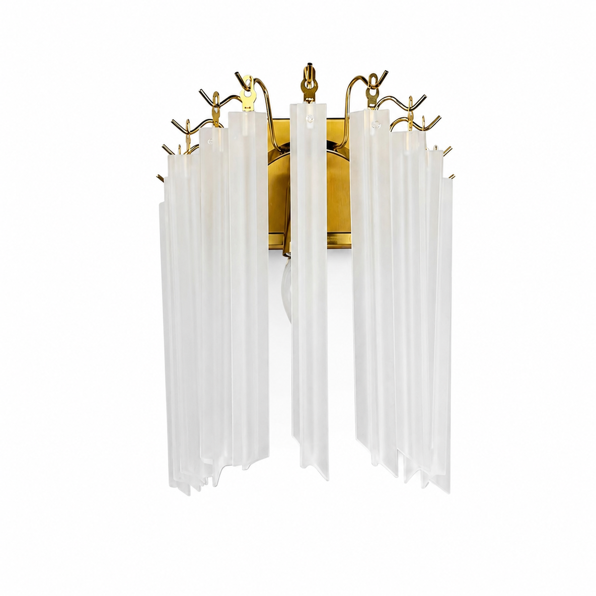 Настінний світильник золотий H-38 cm E14 Gold Elegant 260618-100008226